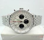 SWISS GRADE Breitling Navitimer 7750 Replica Watch 43mm SS Black Sub-dials